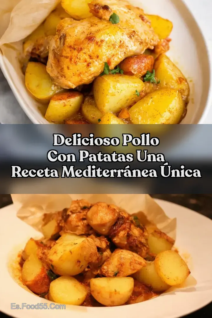 Delicioso Pollo con Patatas Una Receta Mediterr&aacute;nea &Uacute;nica