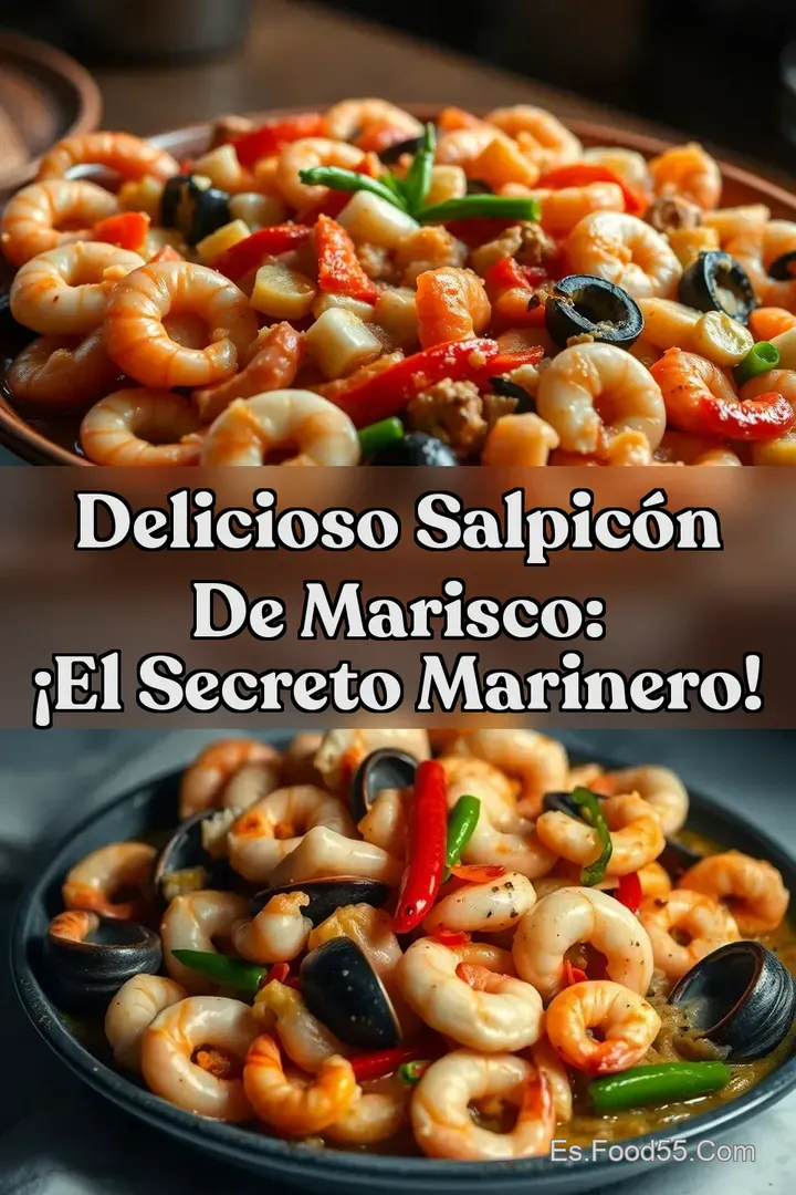 Delicioso Salpic&oacute;n de Marisco: &iexcl;El Secreto Marinero!