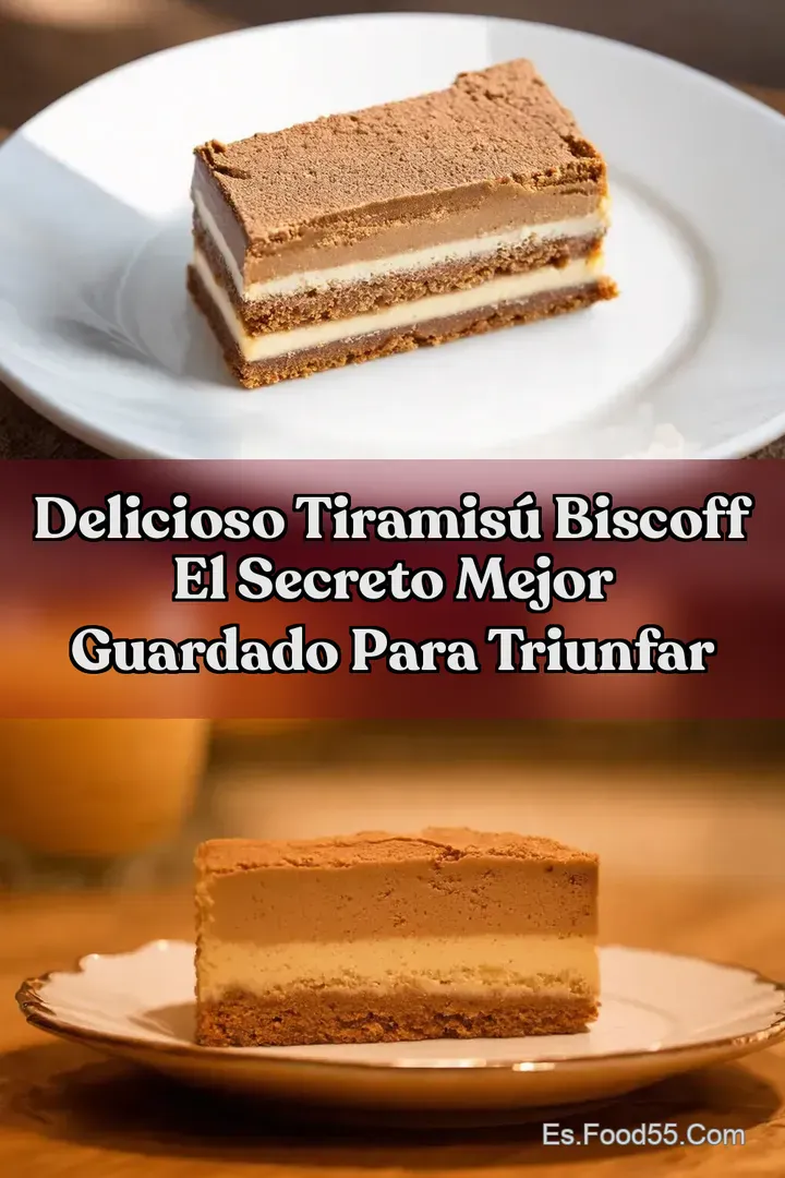 Delicioso Tiramis&uacute; Biscoff El Secreto Mejor Guardado para Triunfar