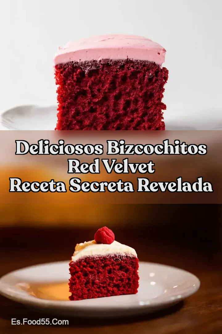 Deliciosos Bizcochitos Red Velvet Receta Secreta Revelada