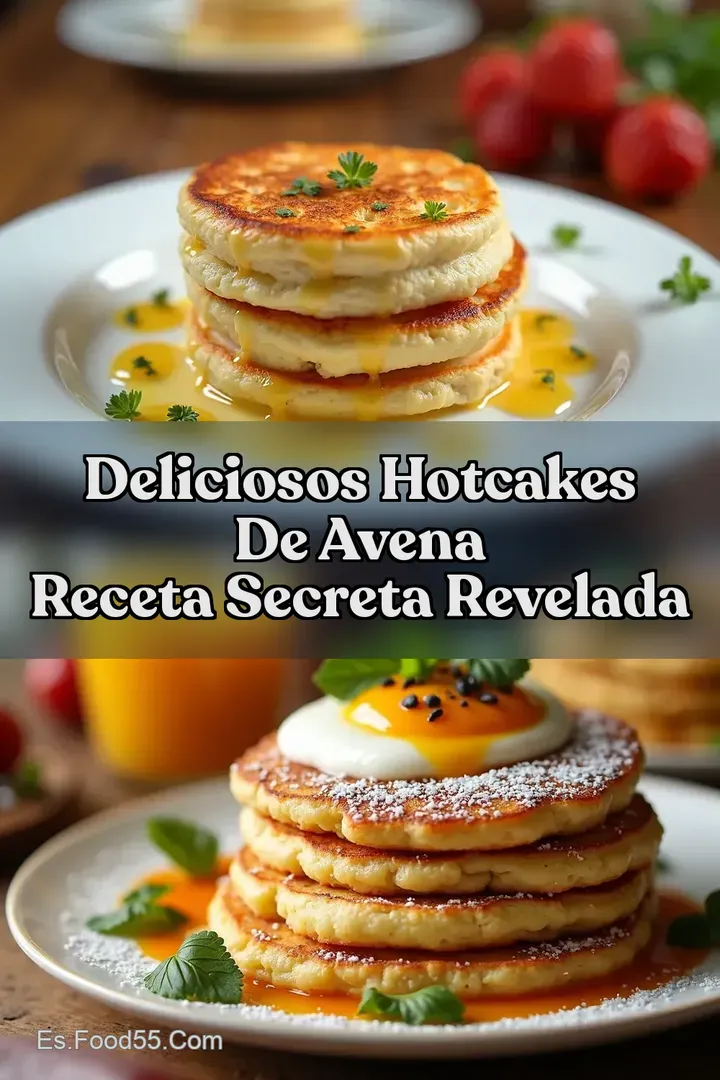 Deliciosos Hotcakes de Avena Receta Secreta Revelada