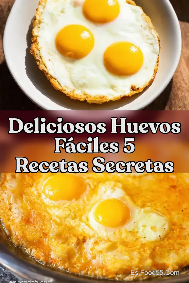 Deliciosos Huevos F&aacute;ciles 5 Recetas Secretas
