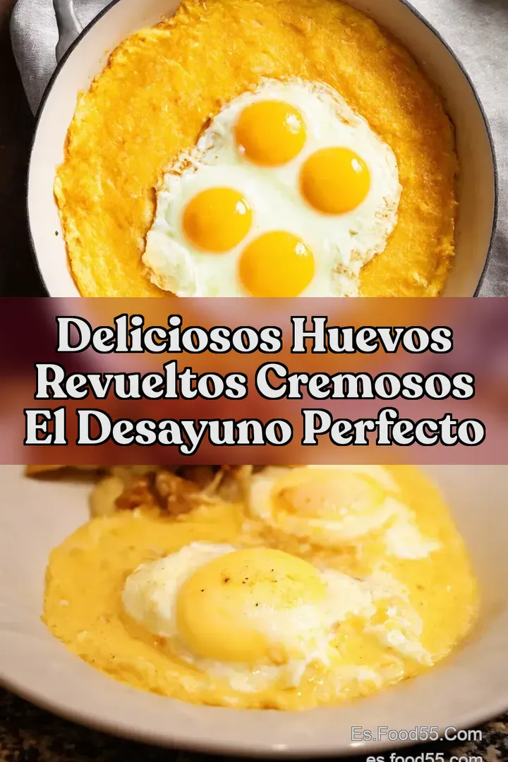 Deliciosos Huevos Revueltos Cremosos El Desayuno Perfecto