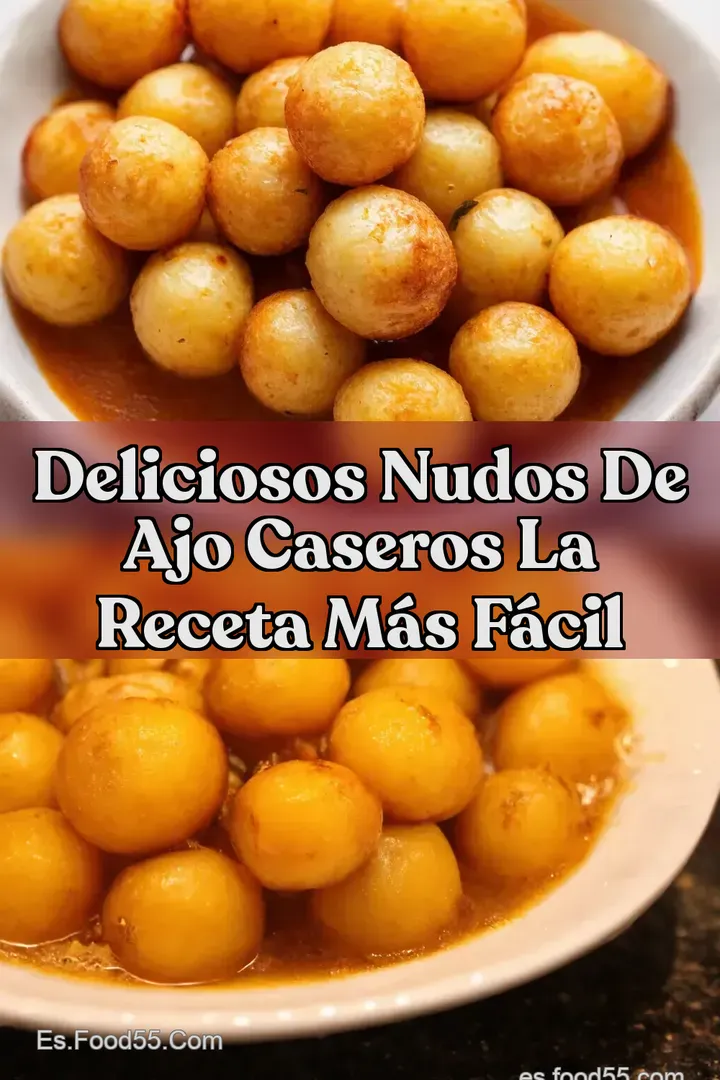 Deliciosos Nudos de Ajo Caseros La Receta M&aacute;s F&aacute;cil