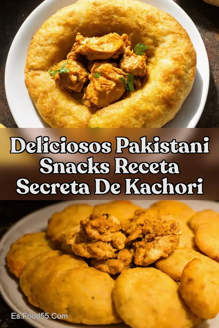 Deliciosos Pakistani Snacks Receta Secreta de Kachori