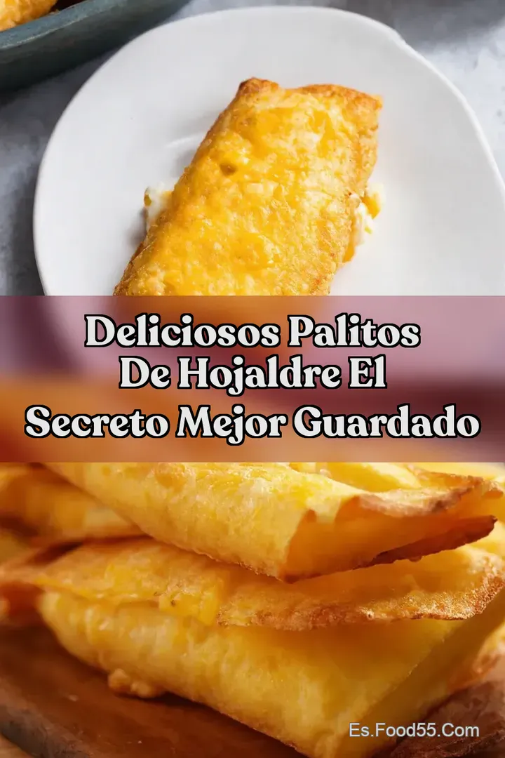 Deliciosos Palitos de Hojaldre El Secreto Mejor Guardado