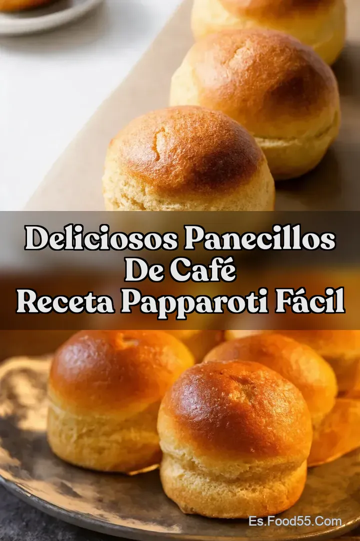 Deliciosos Panecillos de Caf&eacute; Receta Papparoti F&aacute;cil