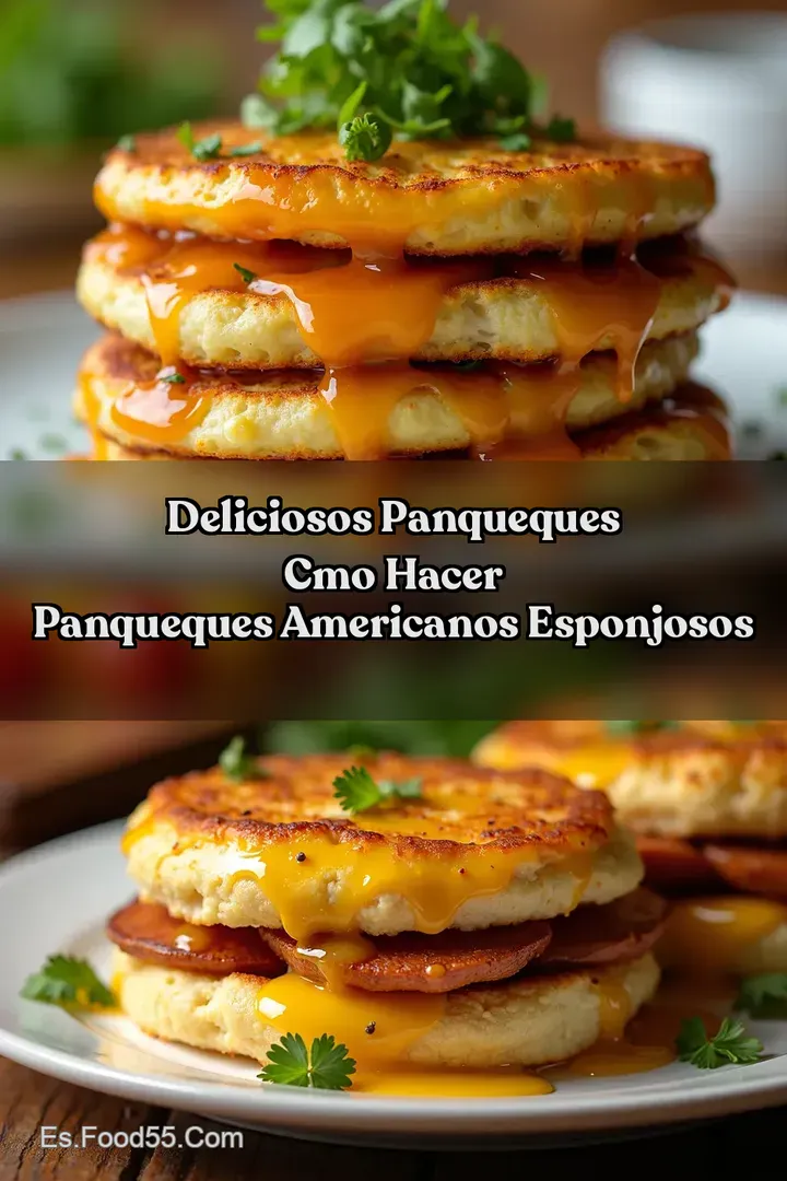 Deliciosos Panqueques Cmo Hacer Panqueques Americanos Esponjosos