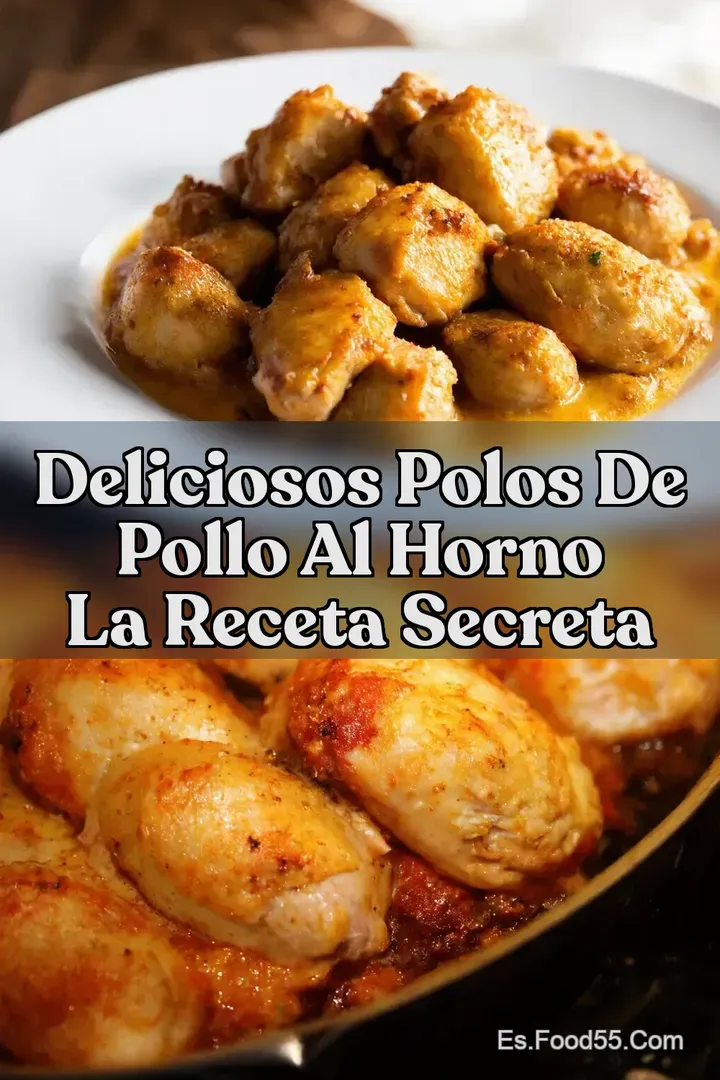 Deliciosos Polos de Pollo al Horno La Receta Secreta