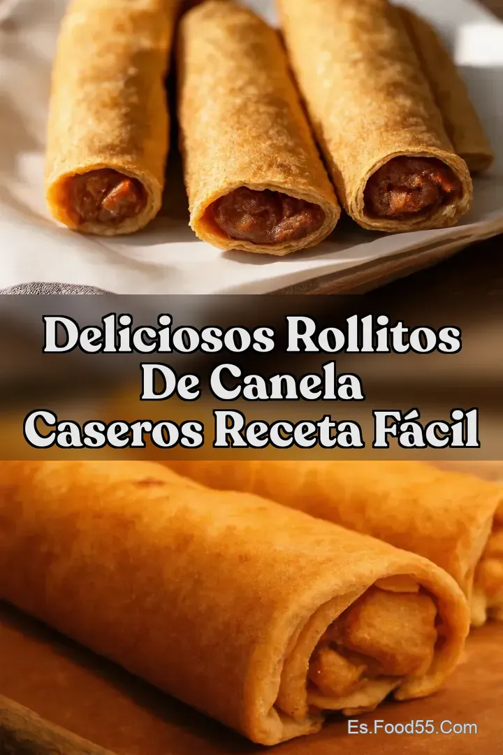 Deliciosos Rollitos de Canela Caseros Receta F&aacute;cil