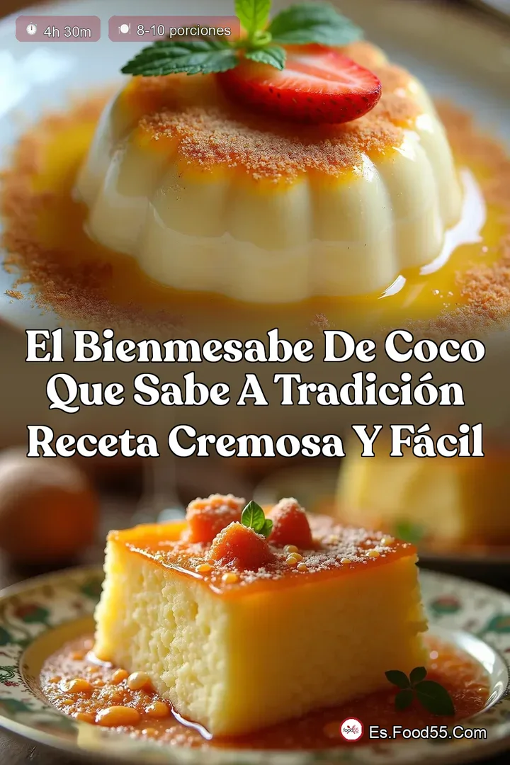 El Bienmesabe de Coco que Sabe a Tradici&oacute;n Receta Cremosa y F&aacute;cil