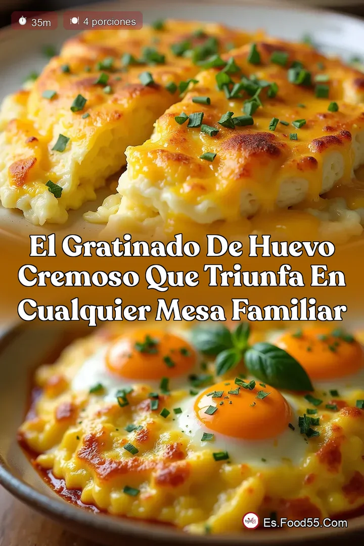 El Gratinado de Huevo Cremoso que Triunfa en Cualquier Mesa Familiar