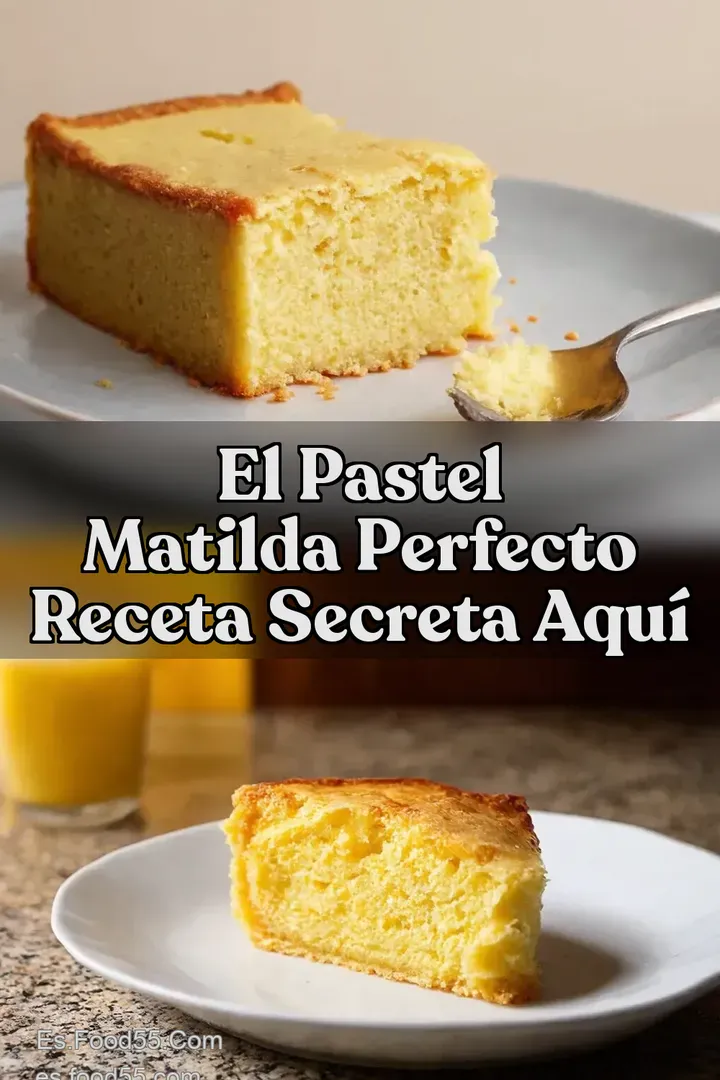 El Pastel Matilda Perfecto Receta Secreta aqu&iacute;