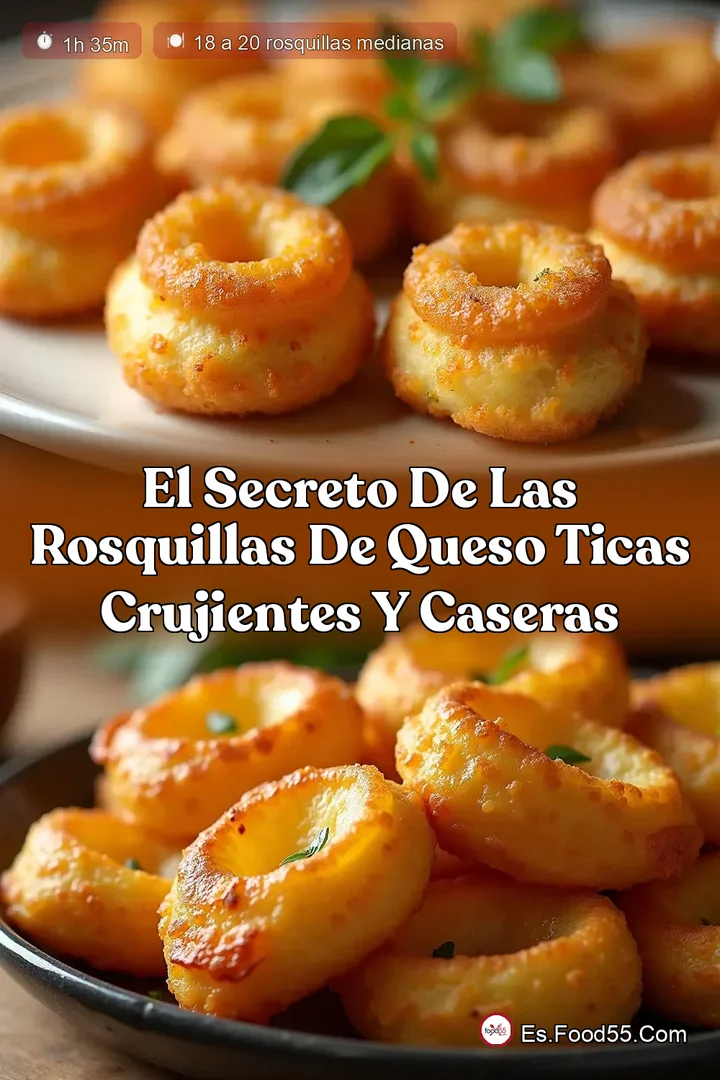 El Secreto de las Rosquillas de Queso Ticas Crujientes y Caseras