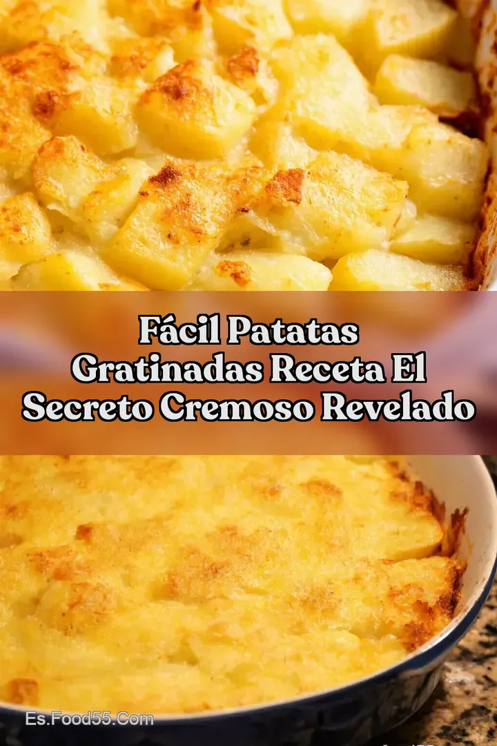 F&aacute;cil Patatas Gratinadas Receta El Secreto Cremoso Revelado