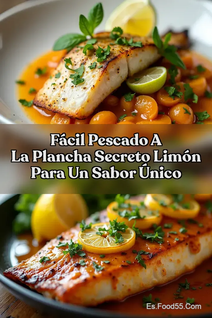 F&aacute;cil Pescado a la Plancha Secreto Lim&oacute;n Para Un Sabor &Uacute;nico