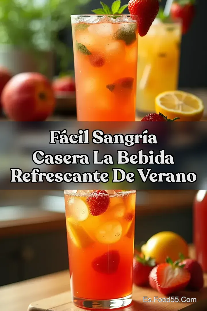 F&aacute;cil Sangr&iacute;a Casera La Bebida Refrescante De Verano