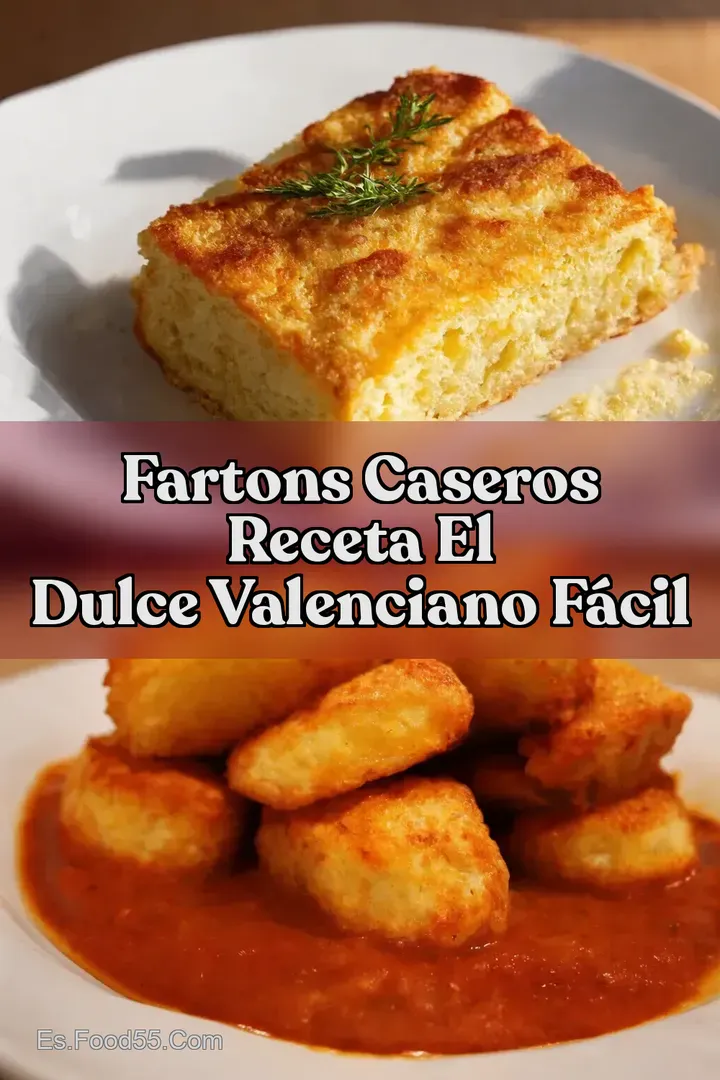 Fartons Caseros Receta El Dulce Valenciano F&aacute;cil