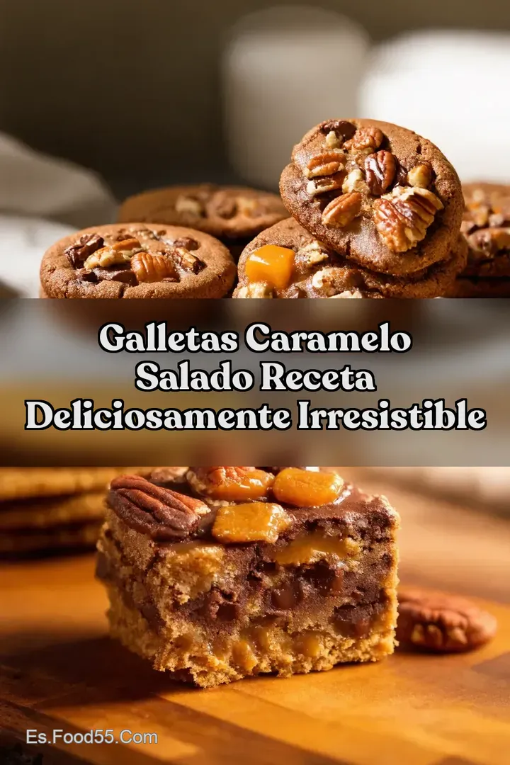 Galletas Caramelo Salado Receta Deliciosamente Irresistible