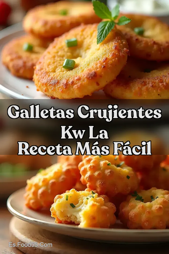 Galletas Crujientes kw La Receta M&aacute;s F&aacute;cil