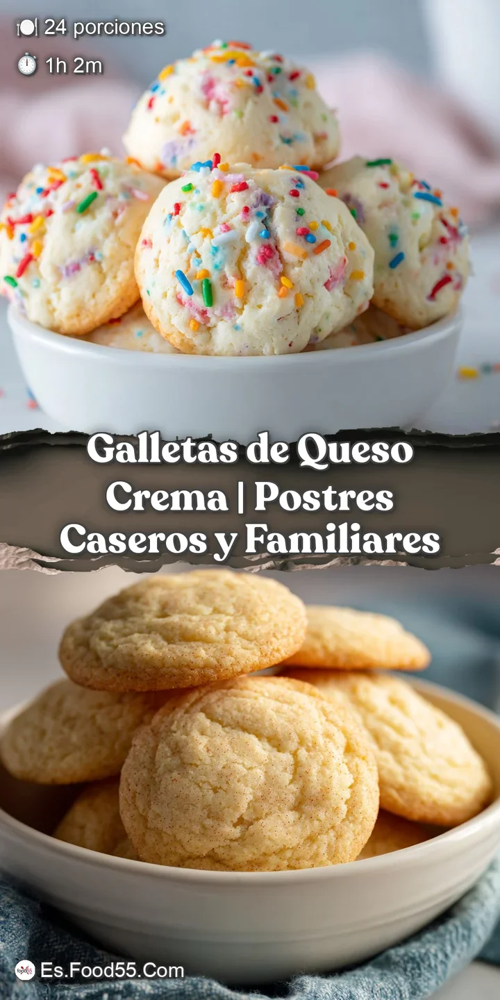 Close-up of a cream cheese cookie revealing its soft, slightly cracked surface and light golden color, inviting bite.