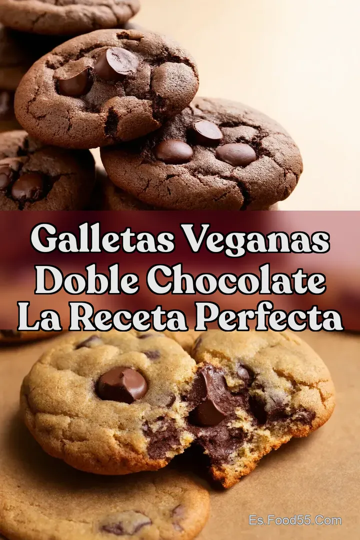 Galletas Veganas Doble Chocolate La Receta Perfecta