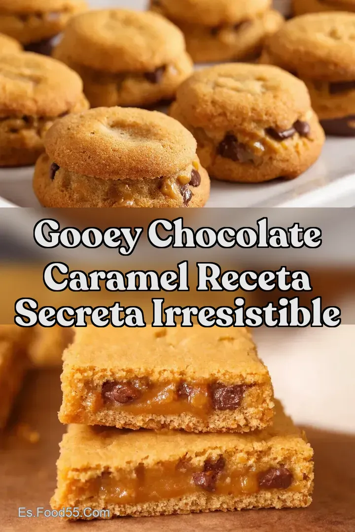 Gooey Chocolate Caramel Receta Secreta Irresistible