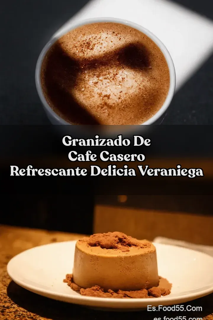 Granizado de Cafe Casero Refrescante Delicia Veraniega