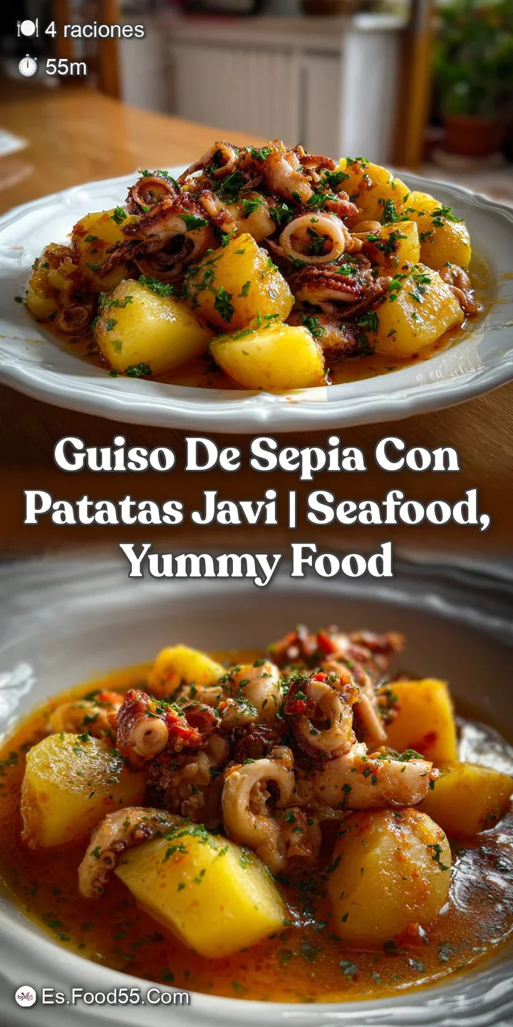 Guiso de Sepia con Patatas Javi | Seafood Yummy Food