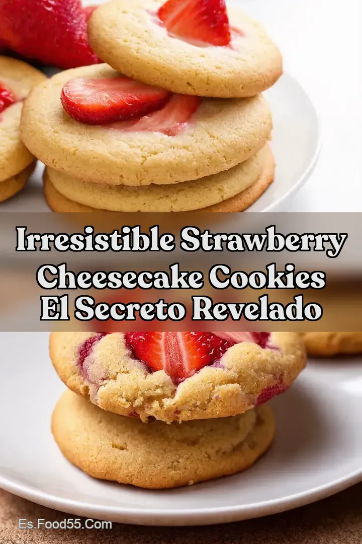 Irresistible Strawberry Cheesecake Cookies El Secreto Revelado