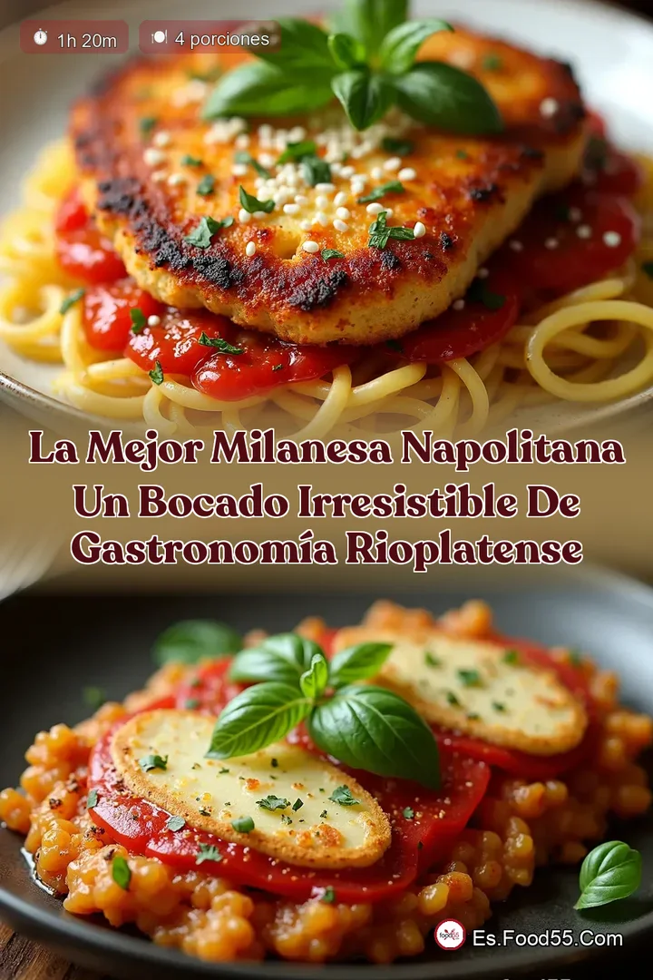 La Mejor Milanesa Napolitana Un Bocado Irresistible de Gastronom&iacute;a Rioplatense