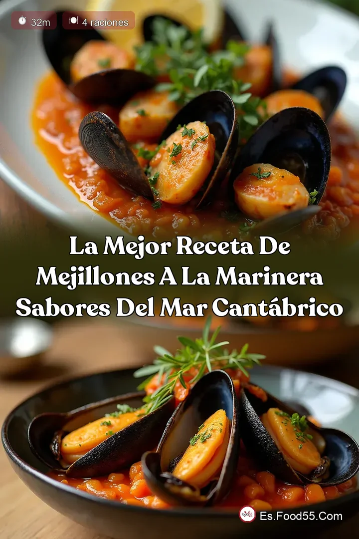 La Mejor Receta de Mejillones a la Marinera Sabores del Mar Cant&aacute;brico