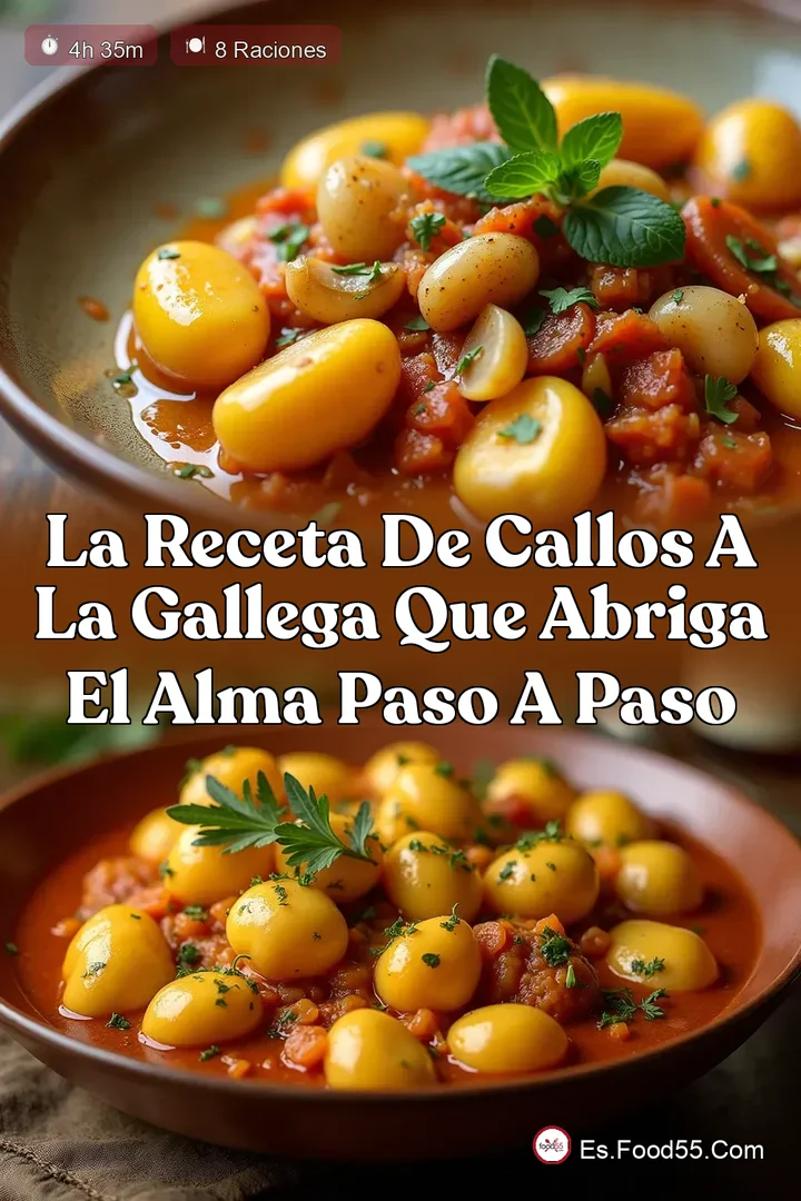 La Receta de Callos a la Gallega que Abriga el Alma Paso a Paso