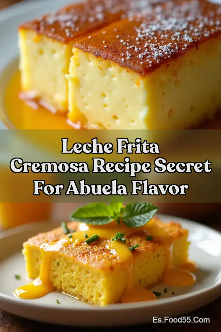 Leche Frita Cremosa Recipe Secret for Abuela Flavor