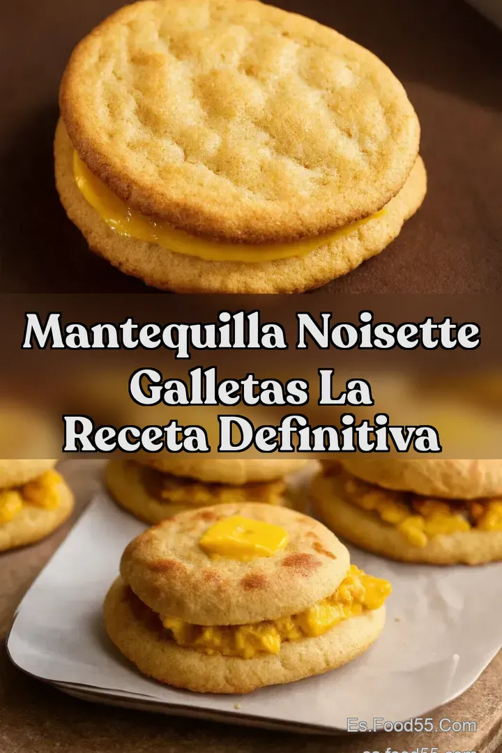 Mantequilla Noisette Galletas La Receta Definitiva