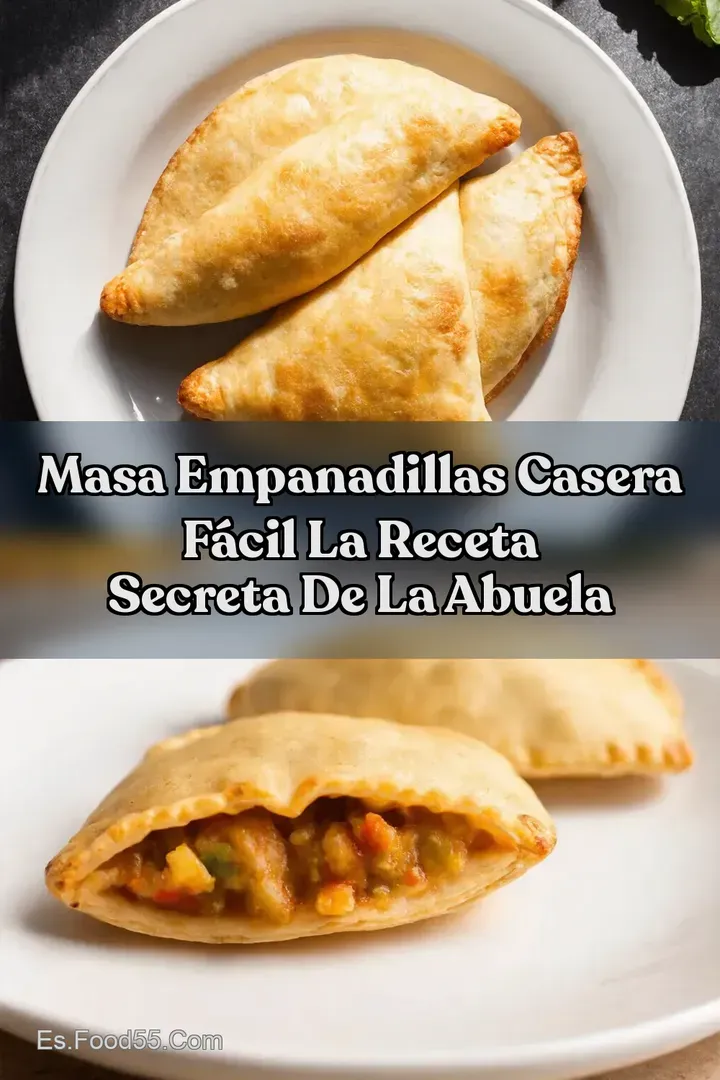 Masa empanadillas casera f&aacute;cil La receta secreta de la abuela