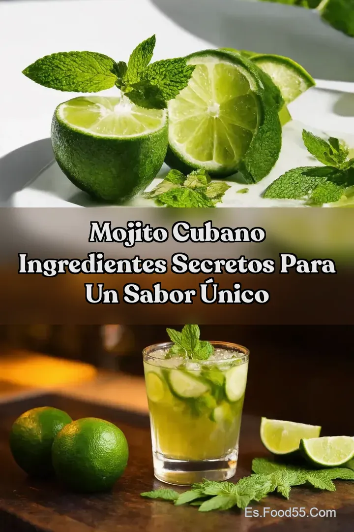 Mojito Cubano Ingredientes Secretos para un Sabor &Uacute;nico