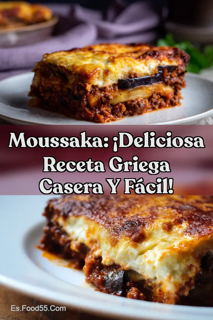 Moussaka: &iexcl;Deliciosa Receta Griega Casera y F&aacute;cil!