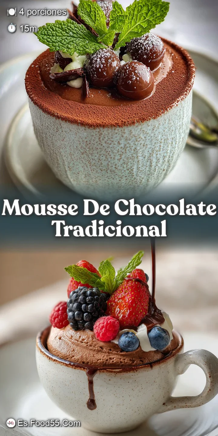 Glossy, rich chocolate mousse swirls in a small glass. Close-up showcasing the creamy texture and deep, tempting color.