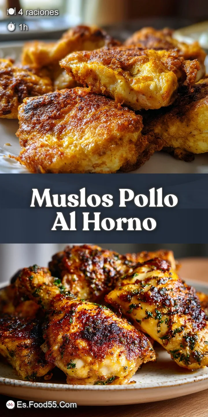 Close-up shows crackling, browned chicken skin with juicy, tender meat underneath. Warm, inviting, textural delight!