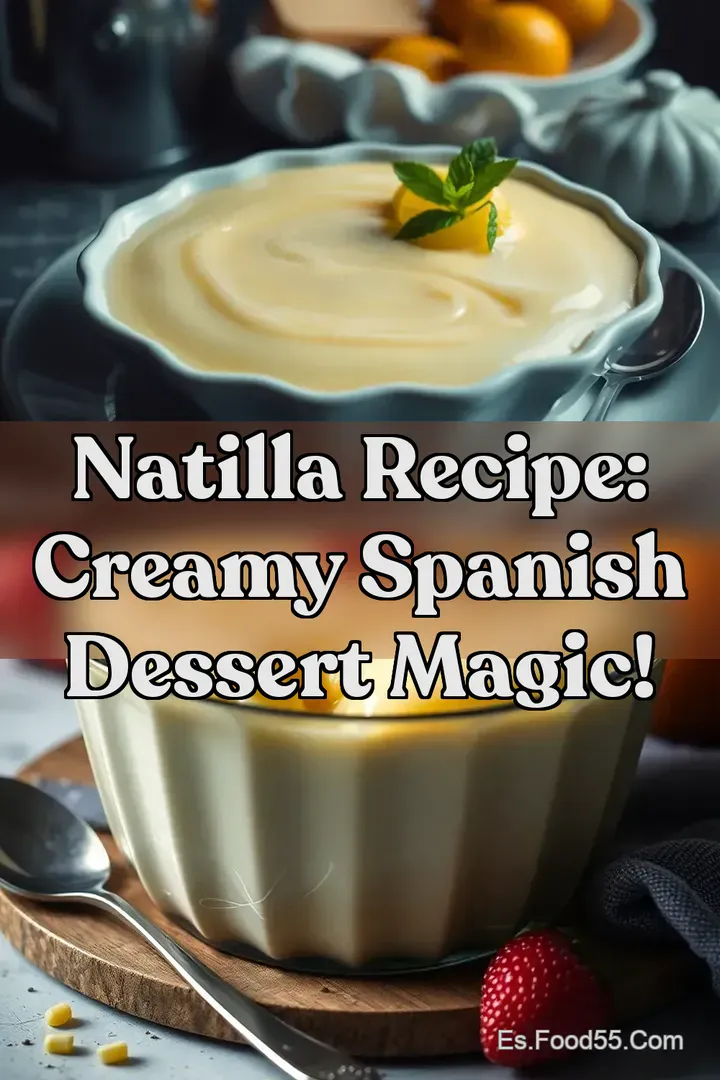 Natilla Recipe: Creamy Spanish Dessert Magic!