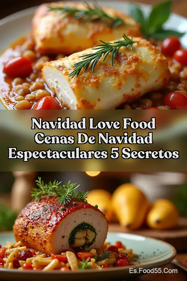 Navidad Love Food Cenas de Navidad Espectaculares 5 Secretos