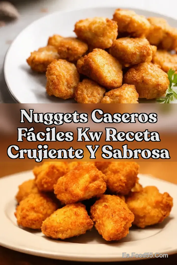 Nuggets Caseros F&Aacute;CILES kw Receta Crujiente y Sabrosa