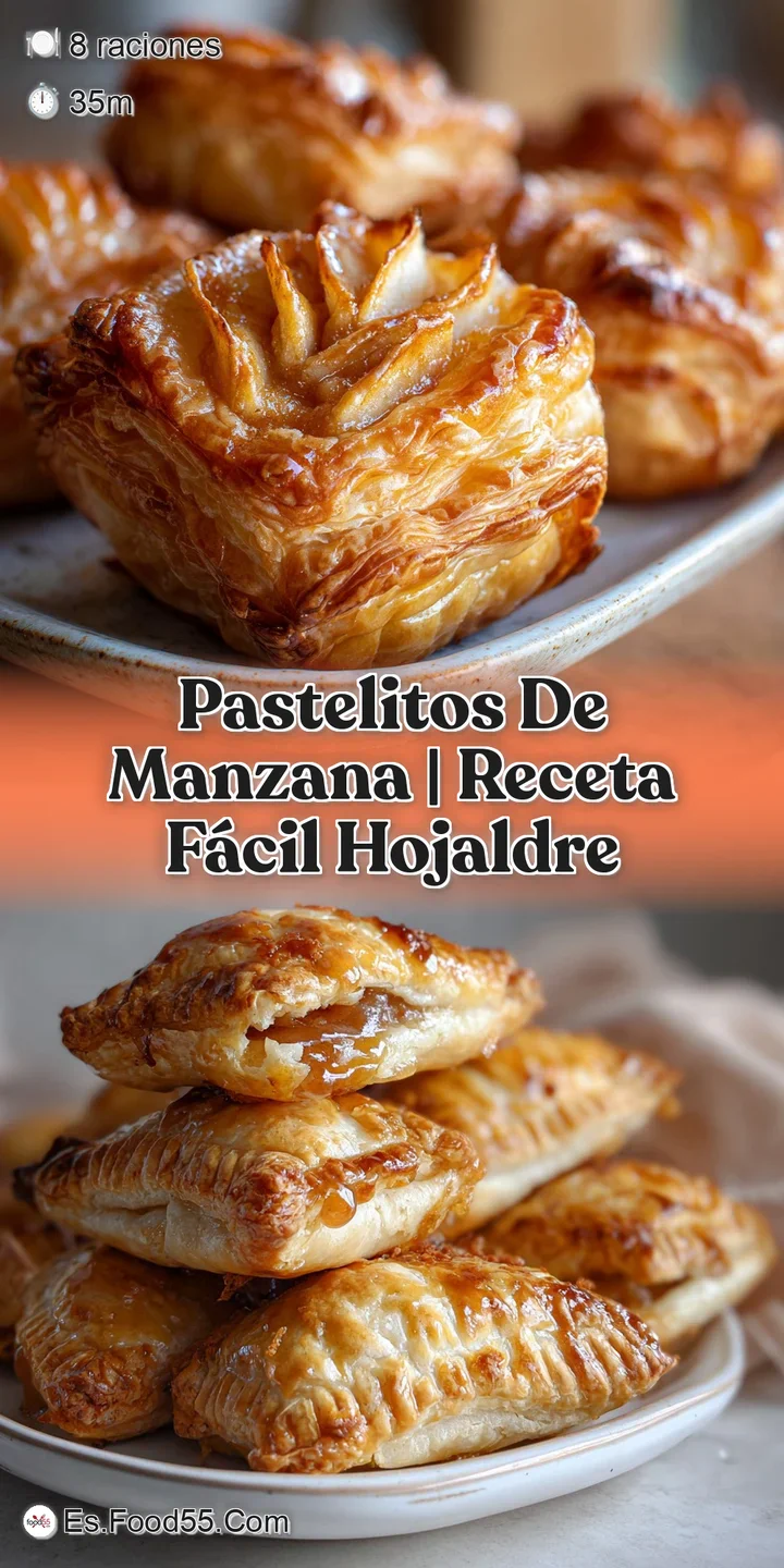 Close-up of a delicate apple pastry, showcasing its layers of buttery crust and glistening fruit filling, a tempting treat.