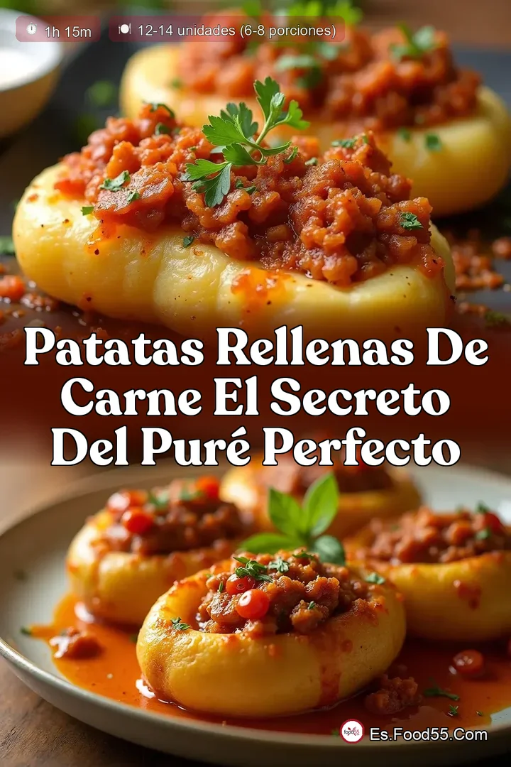 Patatas Rellenas de Carne El Secreto del Pur&eacute; Perfecto