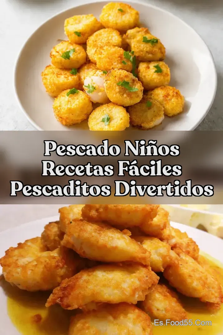 Pescado Ni&ntilde;os Recetas F&aacute;ciles Pescaditos Divertidos