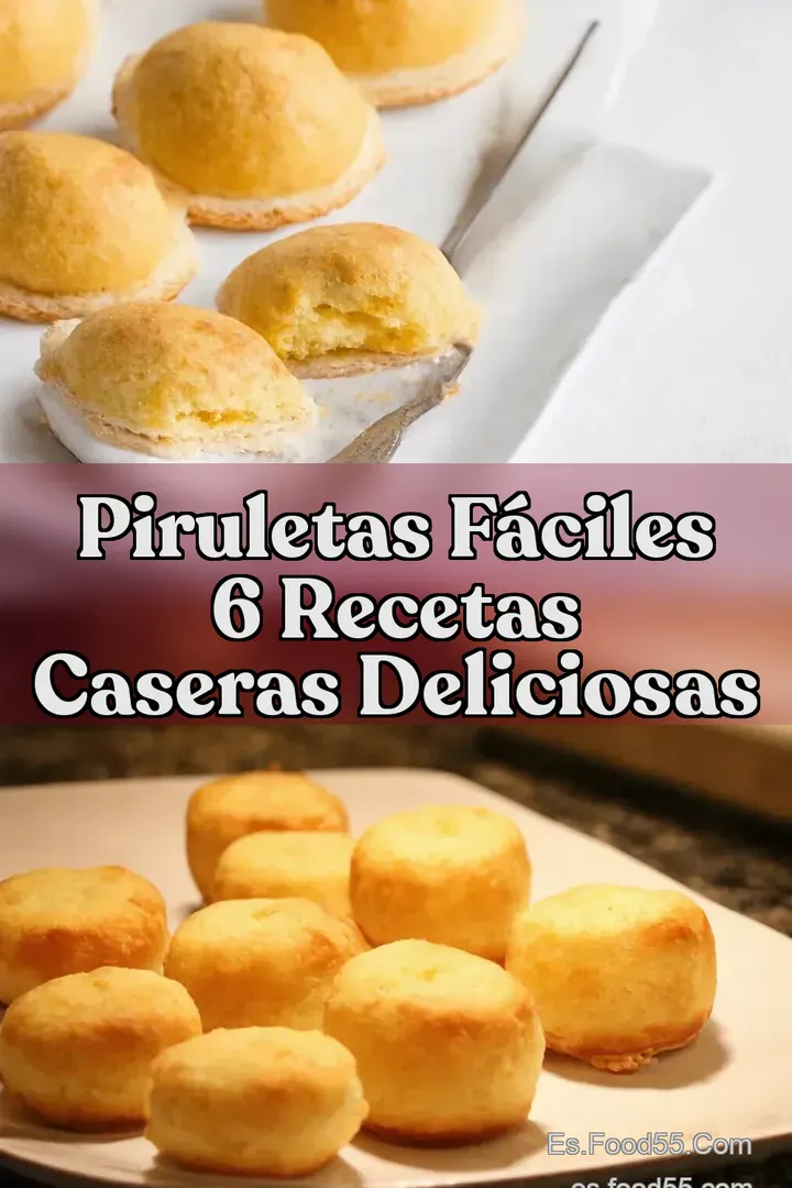 Piruletas F&aacute;ciles 6 Recetas Caseras Deliciosas