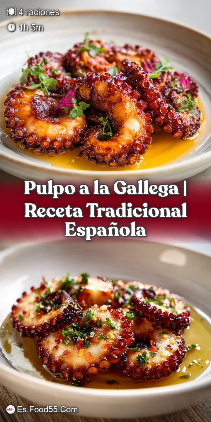 Close-up of succulent octopus sprinkled with smoky paprika and drizzled with olive oil, highlighting its enticing texture.