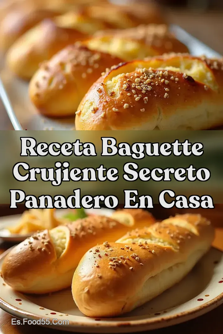 Receta Baguette Crujiente Secreto Panadero en Casa