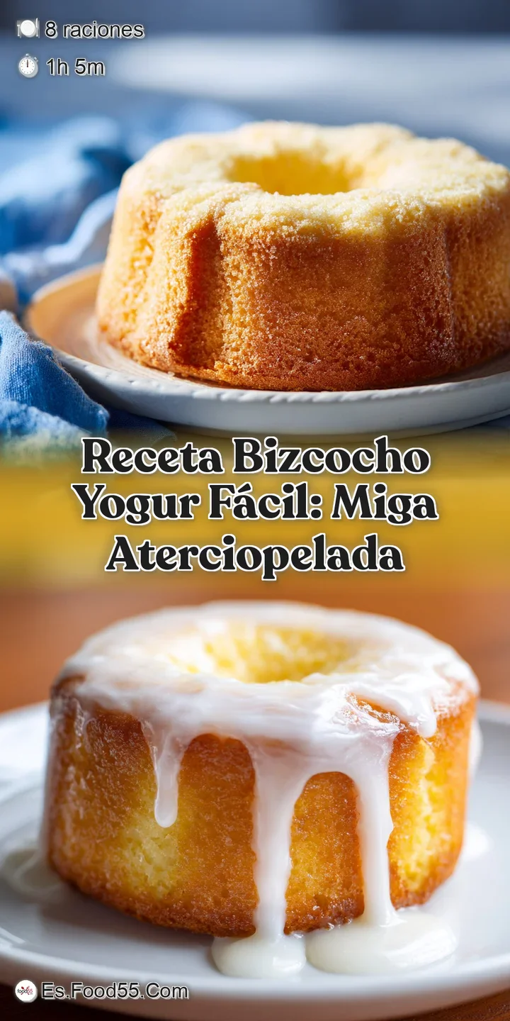 Close-up reveals the soft, airy crumb of this golden yogurt cake, hinting at a subtly sweet and comforting flavor.